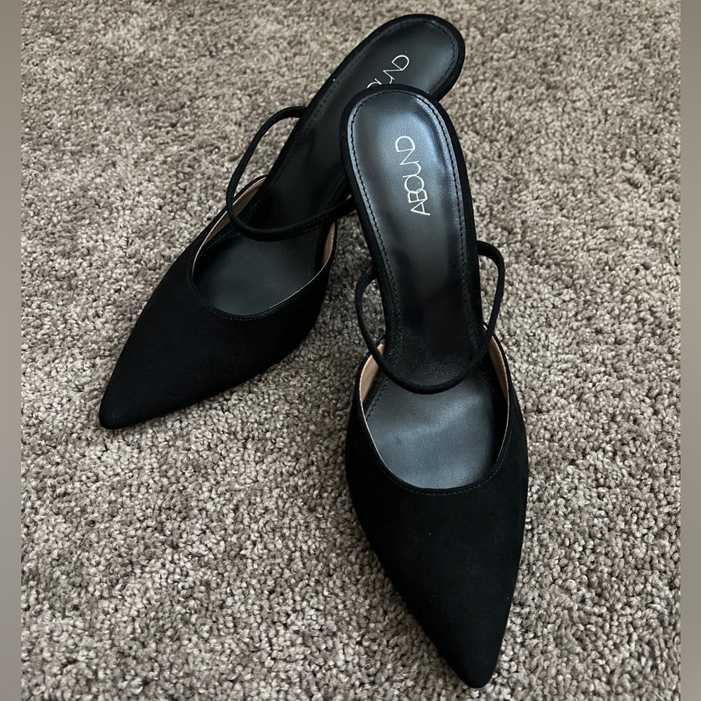 black point toe heel 🖤